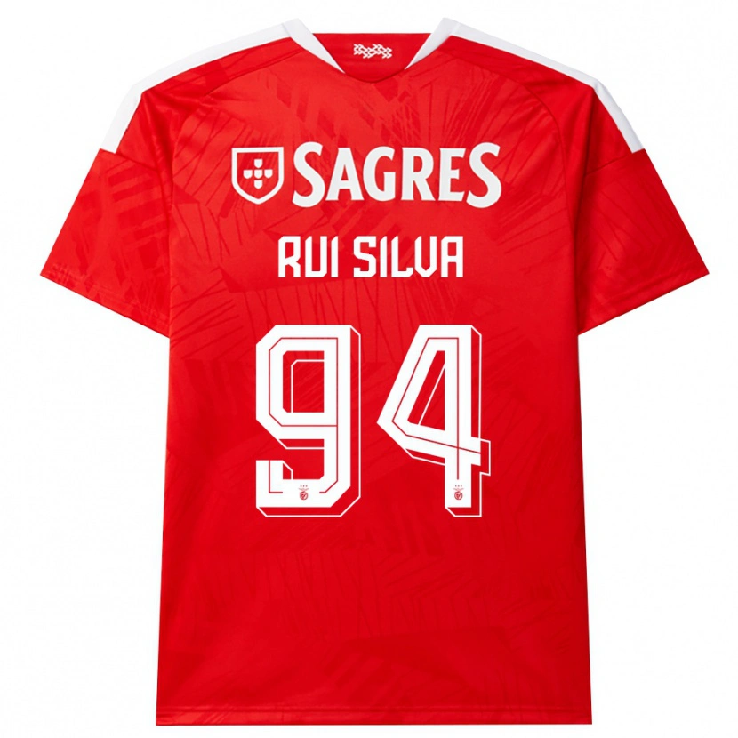 Danxen Criança Camisola Rui Silva #94 Vermelho Branco Amarelo Principal 2026/27 Camisa