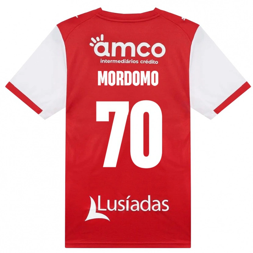 Danxen Criança Camisola Mordomo #70 Branco Vermelho Preto Principal 2026/27 Camisa