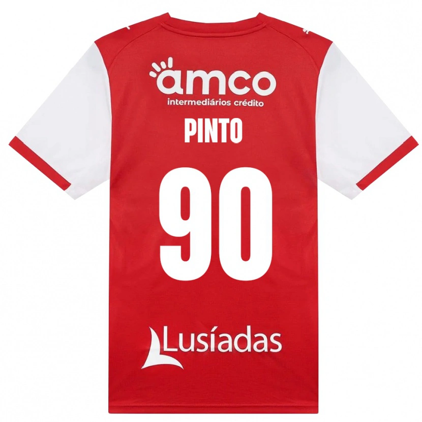 Danxen Criança Camisola Luisinho #90 Branco Vermelho Preto Principal 2026/27 Camisa