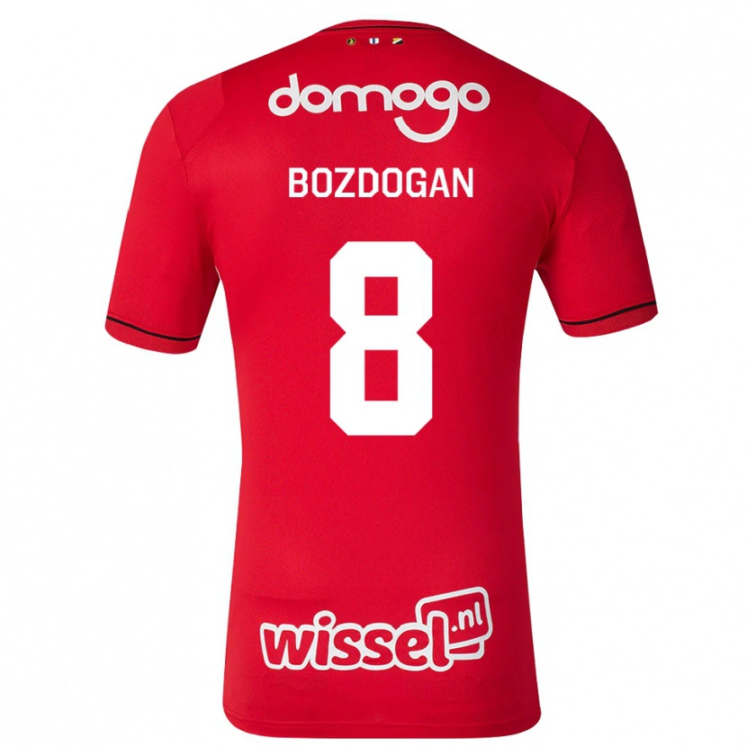 Danxen Criança Camisola Can Bozdogan #8 Vermelho Branco Preto Principal 2026/27 Camisa