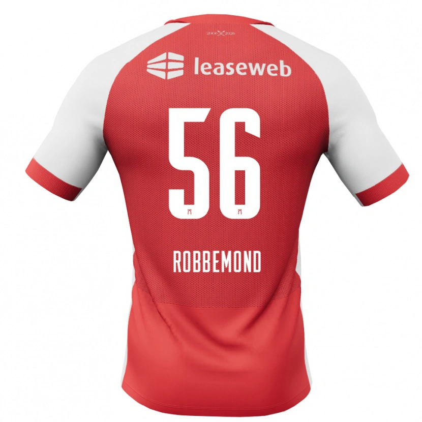 Danxen Criança Camisola Rio Robbemond #56 Vermelho Branco Preto Principal 2026/27 Camisa