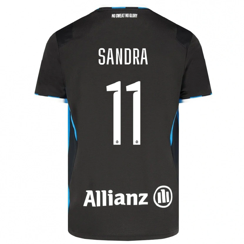 Danxen Criança Camisola Cisse Sandra #11 Preto Vermelho Azul Principal 2026/27 Camisa