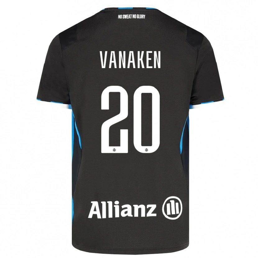 Danxen Criança Camisola Hans Vanaken #20 Preto Vermelho Azul Principal 2026/27 Camisa