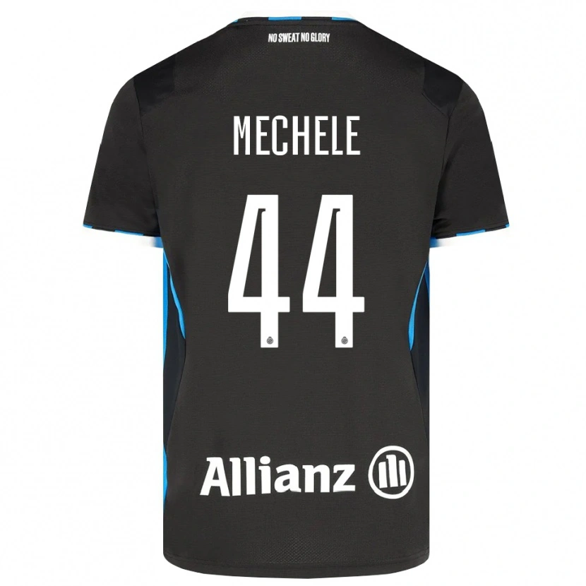 Danxen Criança Camisola Brandon Mechele #44 Preto Vermelho Azul Principal 2026/27 Camisa