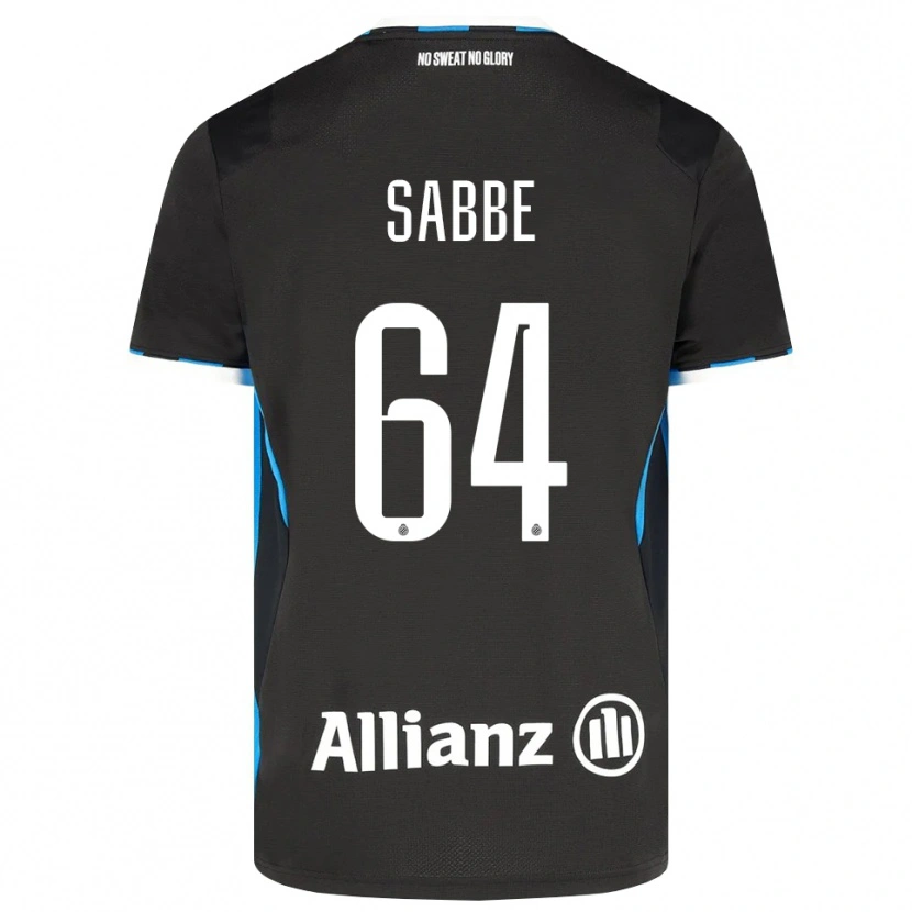 Danxen Criança Camisola Kyriani Sabbe #64 Preto Vermelho Azul Principal 2026/27 Camisa
