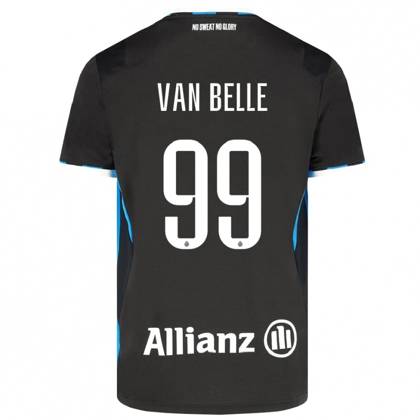Danxen Criança Camisola Lyndsey Van Belle #99 Preto Vermelho Azul Principal 2026/27 Camisa