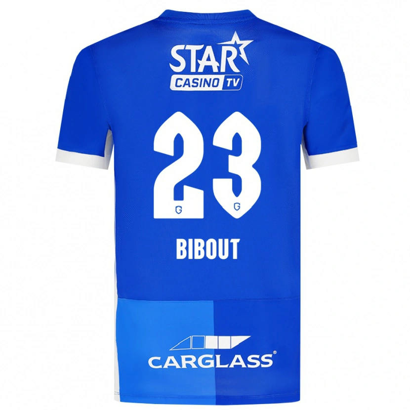 Danxen Criança Camisola Aaron Bibout #23 Mediumblue Royalblue Branco Principal 2026/27 Camisa