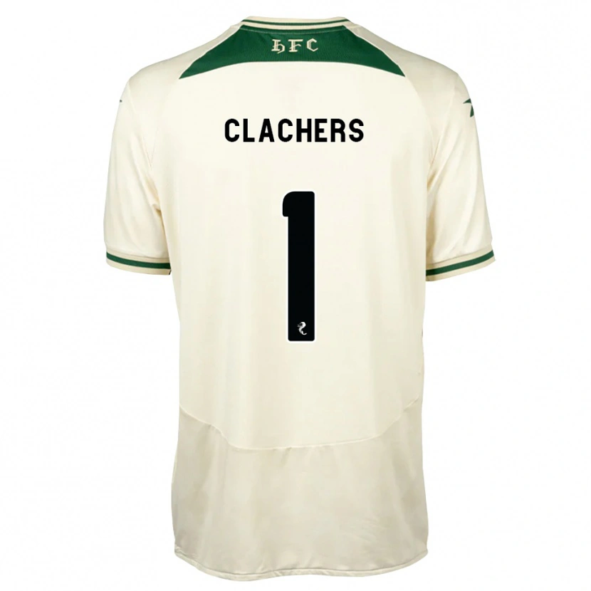 Danxen Criança Camisola Erin Clachers #1 Branco Floresta Alternativa 2026/27 Camisa