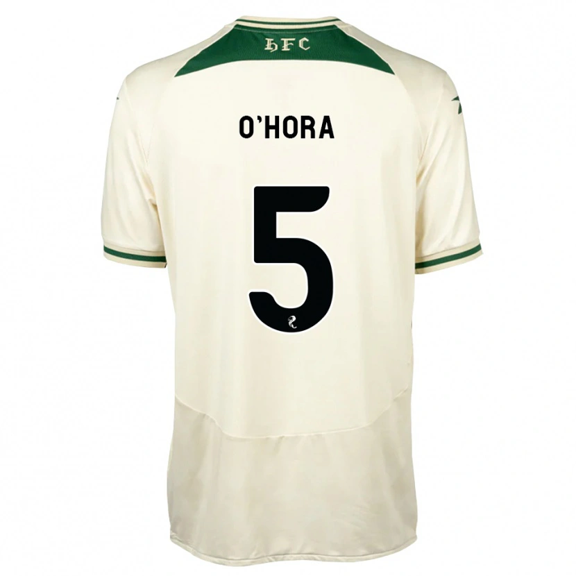 Danxen Criança Camisola Warren O'hora #5 Branco Floresta Alternativa 2026/27 Camisa