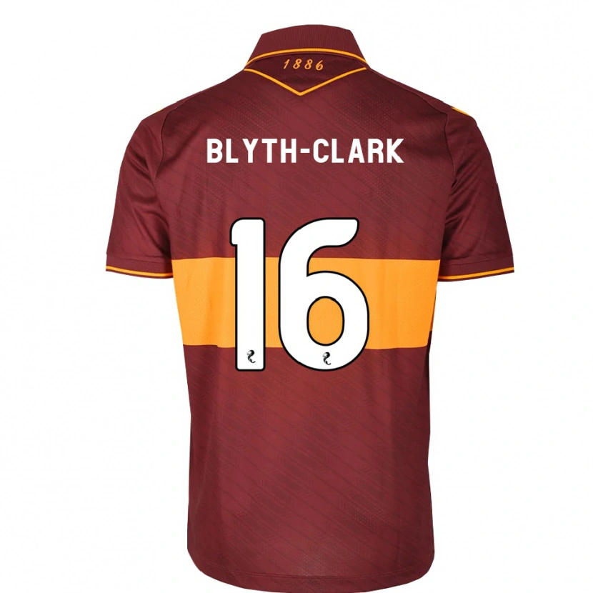 Danxen Criança Camisola Mason Blyth-Clark #16 Laranja Marrom Alternativa 2026/27 Camisa