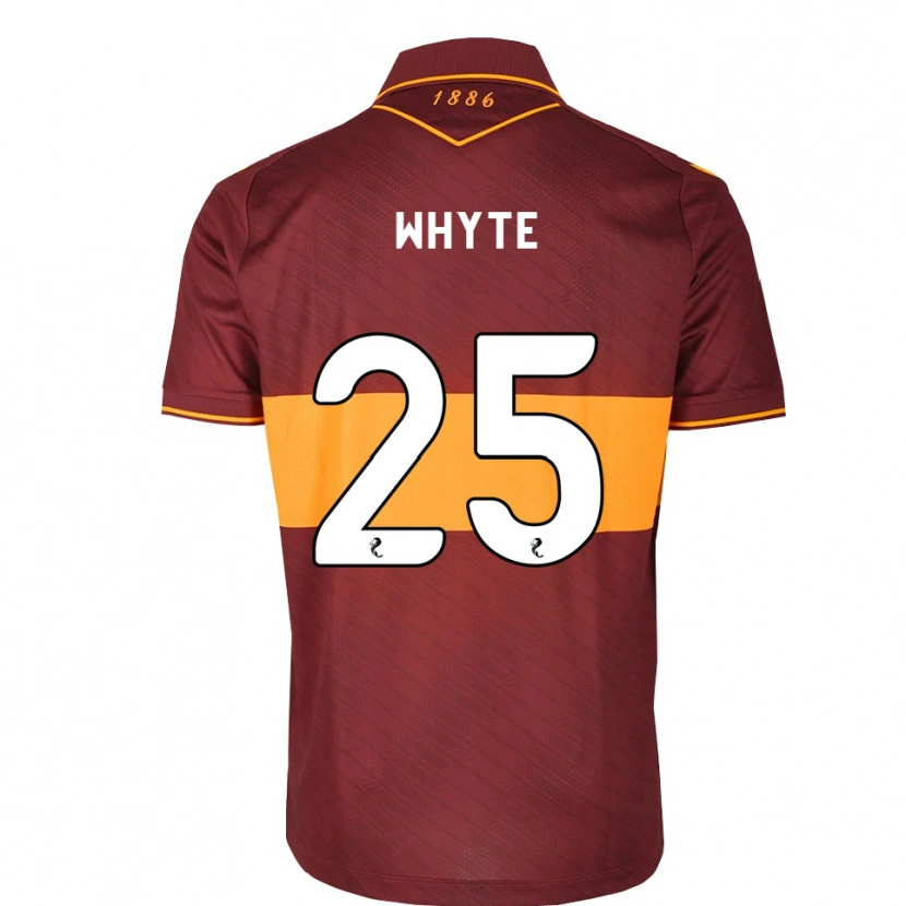Danxen Criança Camisola Olly Whyte #25 Laranja Marrom Alternativa 2026/27 Camisa