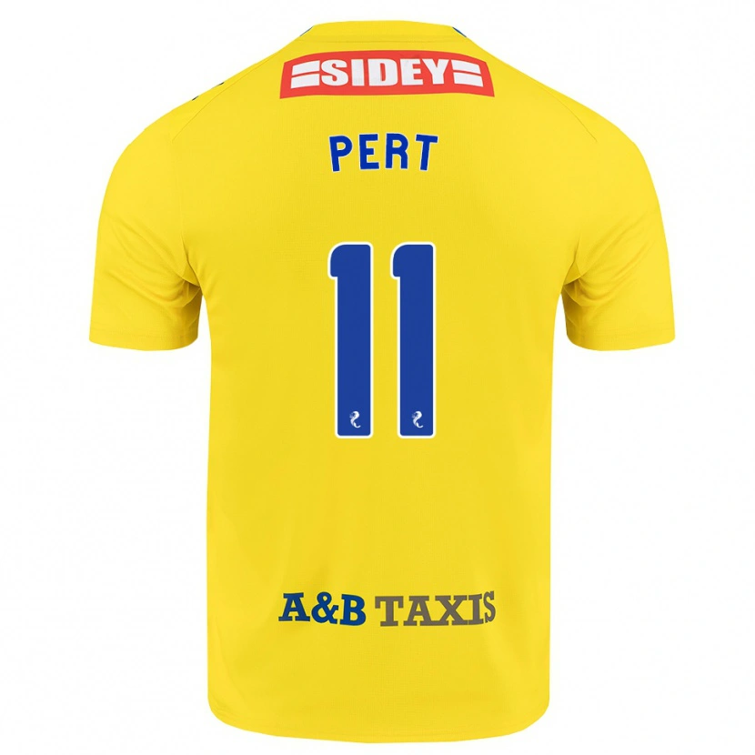 Danxen Criança Camisola Bailey Pert #11 Amarelo Azul Preto Alternativa 2026/27 Camisa