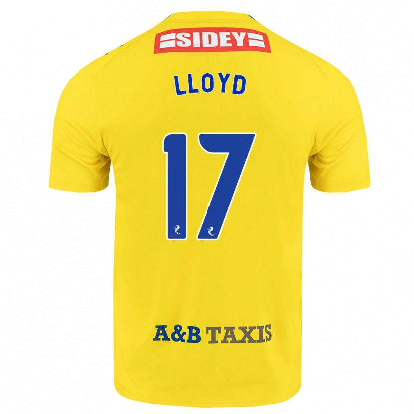 Danxen Criança Camisola Louis Lloyd #17 Amarelo Azul Preto Alternativa 2026/27 Camisa