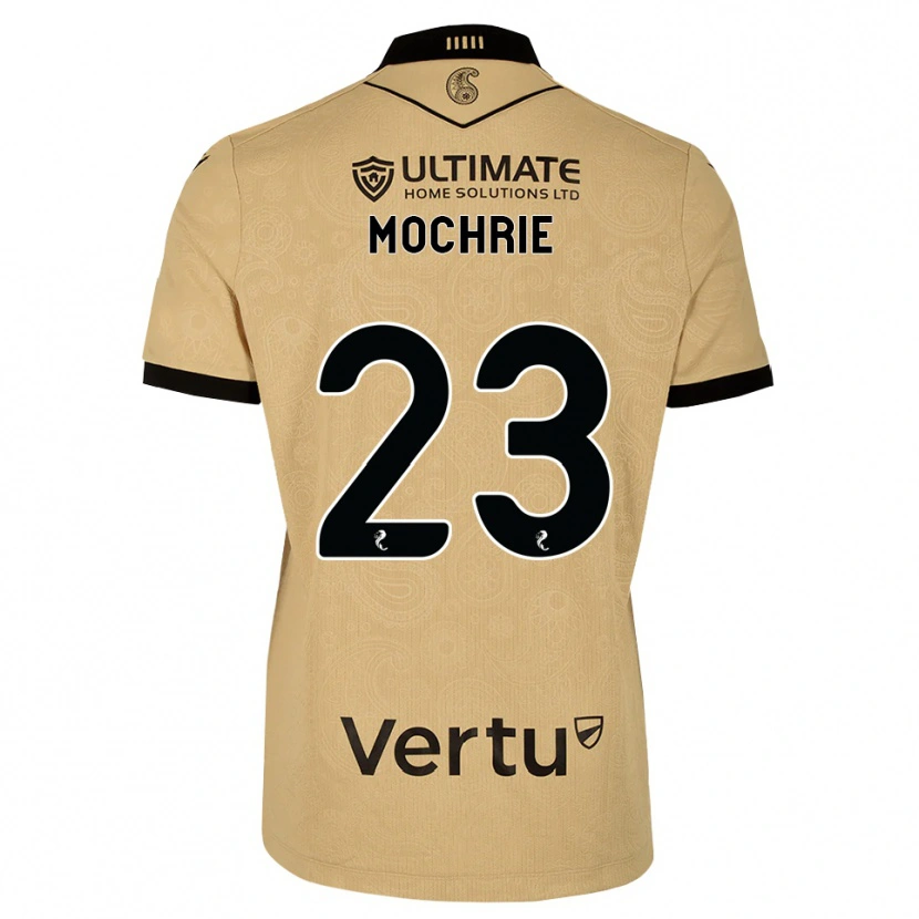 Danxen Criança Camisola Chris Mochrie #23 Madeira Queimada Preto Alternativa 2026/27 Camisa