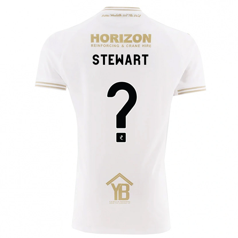 Danxen Criança Camisola Ella Stewart #0 Trigo Branco Alternativa 2026/27 Camisa