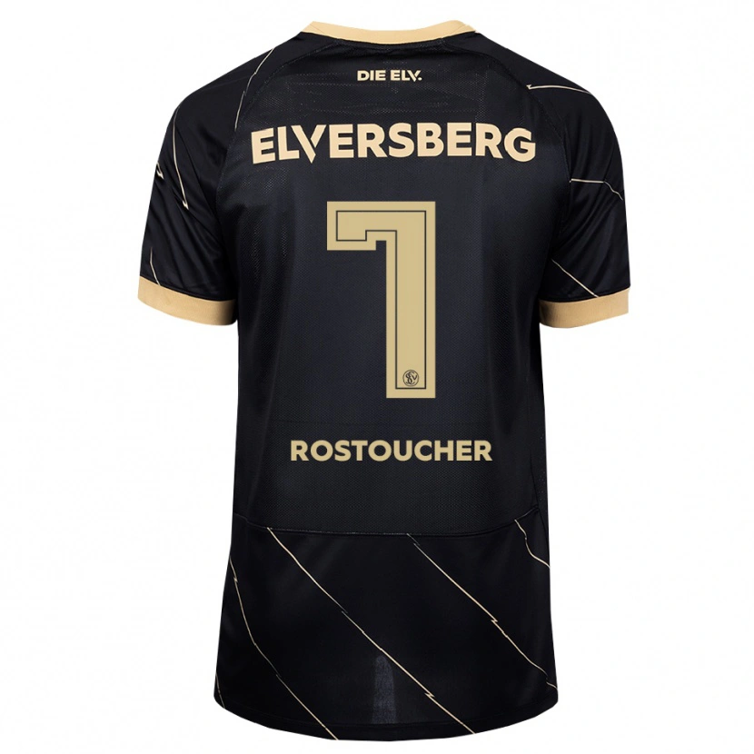Danxen Criança Camisola Dorian Rostoucher #7 Preto Marrom Alternativa 2026/27 Camisa