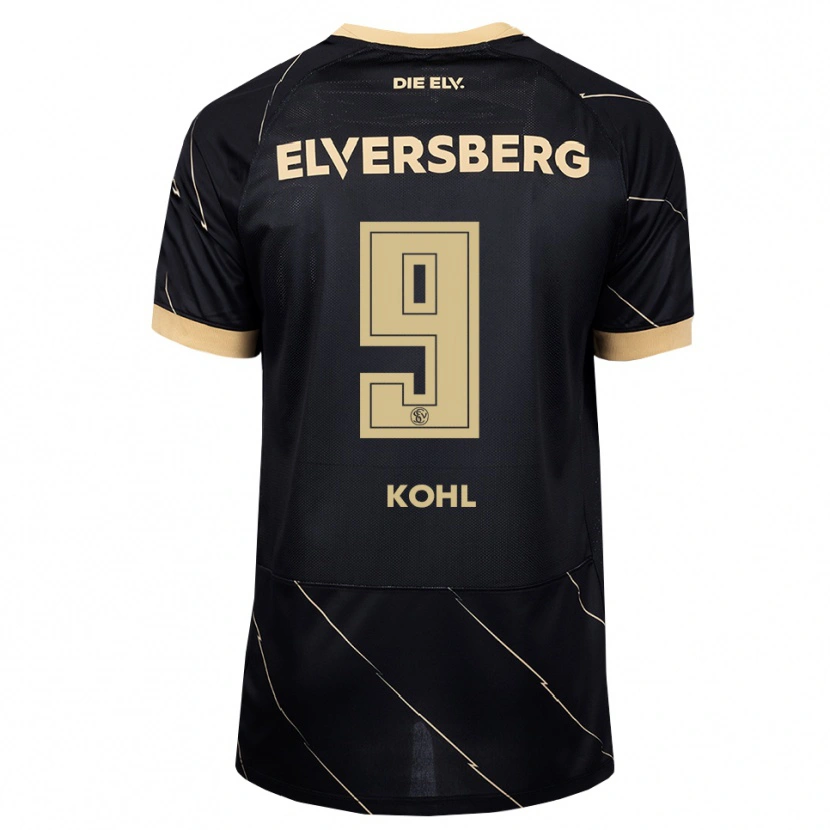 Danxen Criança Camisola Ohene Köhl #9 Preto Marrom Alternativa 2026/27 Camisa