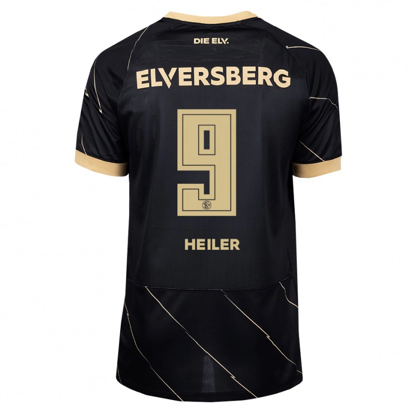Danxen Criança Camisola Luca Heiler #9 Preto Marrom Alternativa 2026/27 Camisa