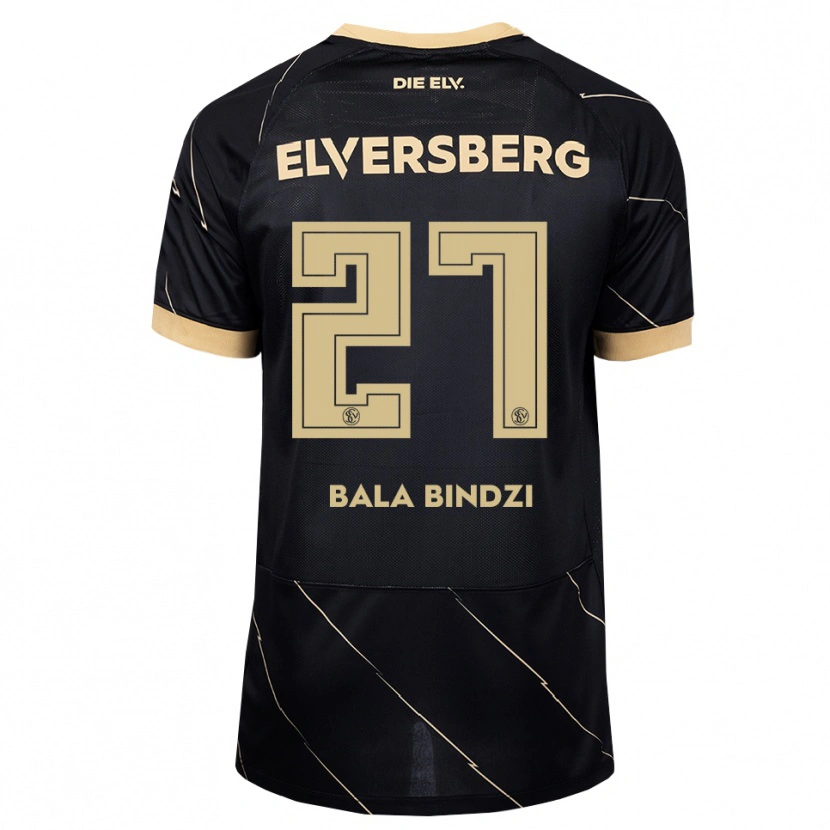 Danxen Criança Camisola Corneille Bala Bindzi #27 Preto Marrom Alternativa 2026/27 Camisa