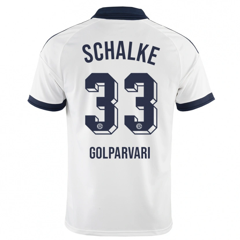 Danxen Criança Camisola Tara Golparvari #33 Preto Branco Alternativa 2026/27 Camisa