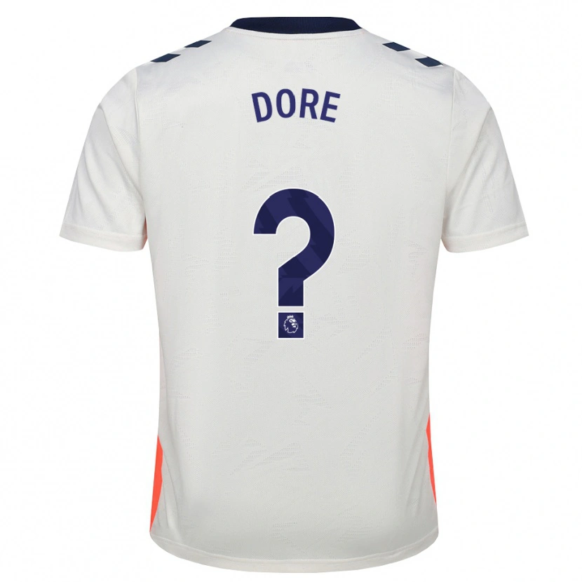Danxen Criança Camisola Rio Dore #0 Branco Laranja Azul Real Alternativa 2026/27 Camisa