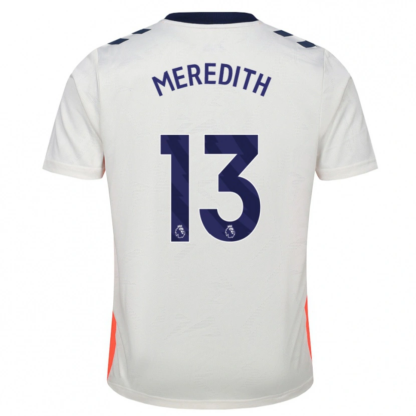 Danxen Criança Camisola Eliot Meredith #13 Branco Laranja Azul Real Alternativa 2026/27 Camisa