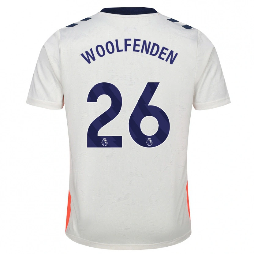 Danxen Criança Camisola Luke Woolfenden #26 Branco Laranja Azul Real Alternativa 2026/27 Camisa