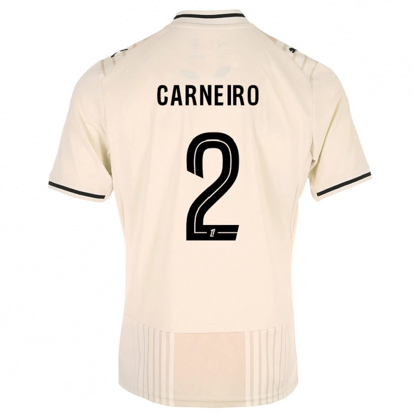 Danxen Criança Camisola Enisio Carneiro #2 Renda Preta Branco Antigo Alternativa 2026/27 Camisa