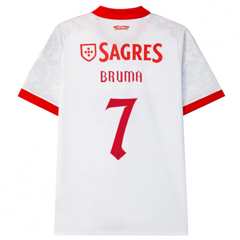 Danxen Criança Camisola Bruma #7 Branco Vermelho Amarelo Alternativa 2026/27 Camisa