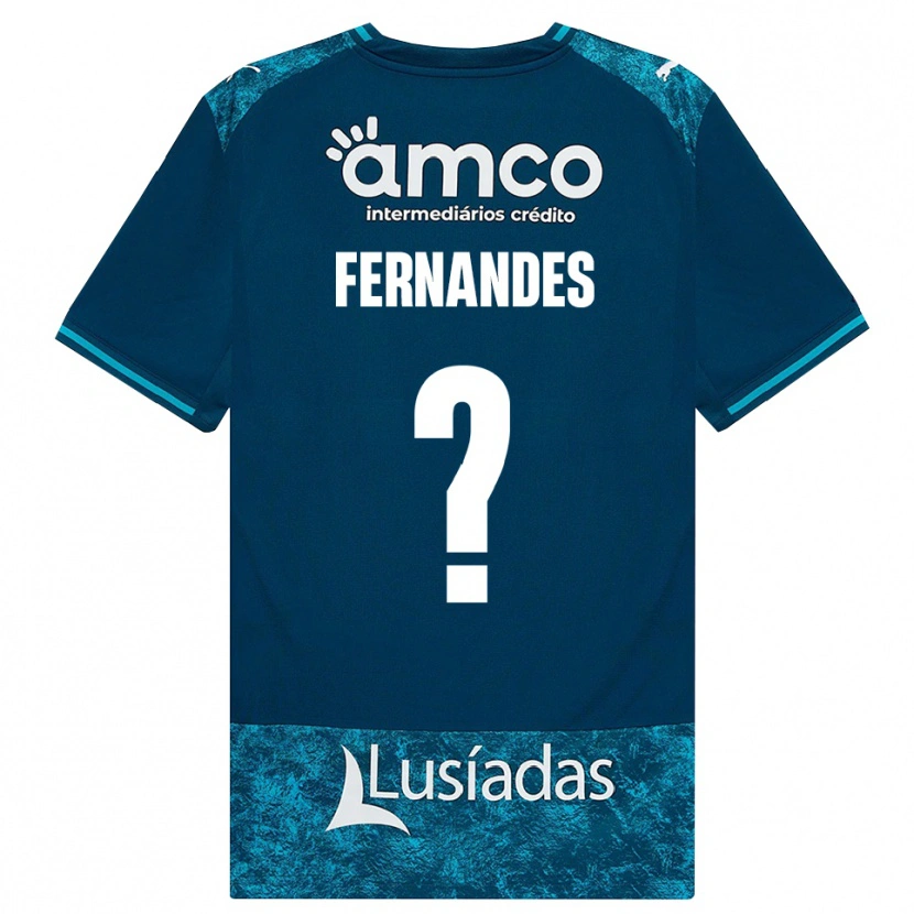 Danxen Criança Camisola Martim Fernandes #0 Darkslategray Mediumturquoise Alternativa 2026/27 Camisa