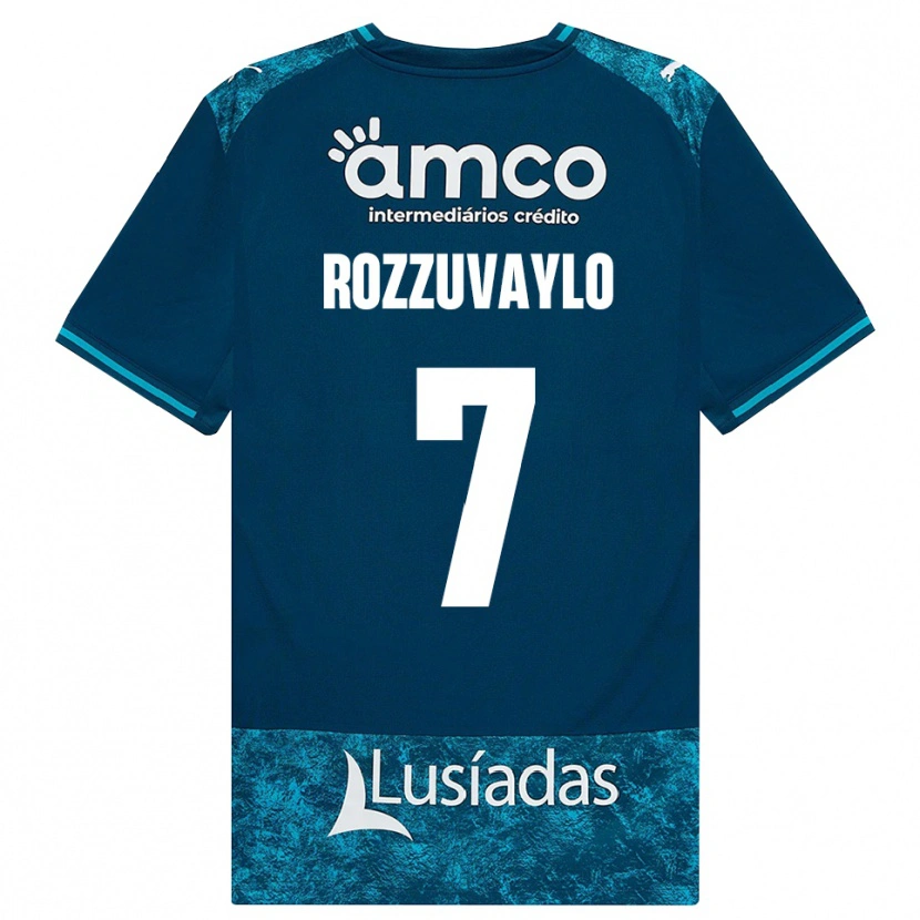 Danxen Criança Camisola Dani Rozzuvaylo #7 Darkslategray Mediumturquoise Alternativa 2026/27 Camisa