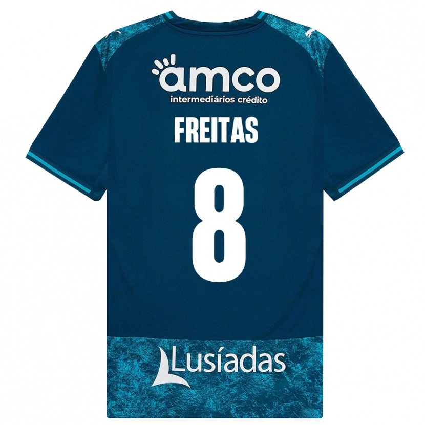 Danxen Criança Camisola Mylena Freitas #8 Darkslategray Mediumturquoise Alternativa 2026/27 Camisa