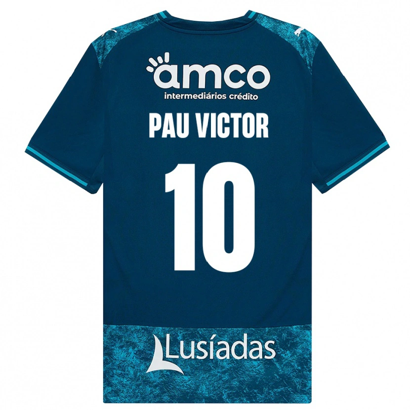 Danxen Criança Camisola Pau Víctor #10 Darkslategray Mediumturquoise Alternativa 2026/27 Camisa