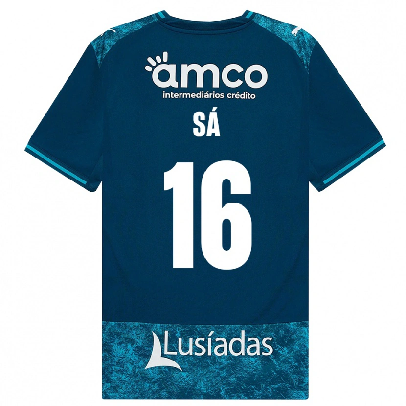 Danxen Criança Camisola Alex Sá #16 Darkslategray Mediumturquoise Alternativa 2026/27 Camisa