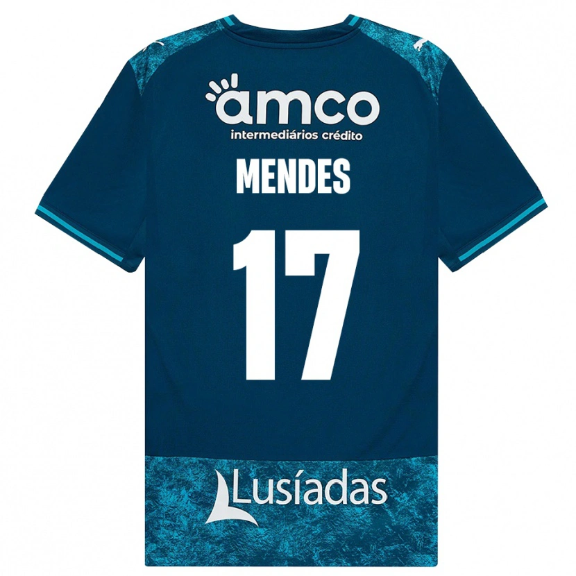 Danxen Criança Camisola Joe Mendes #17 Darkslategray Mediumturquoise Alternativa 2026/27 Camisa