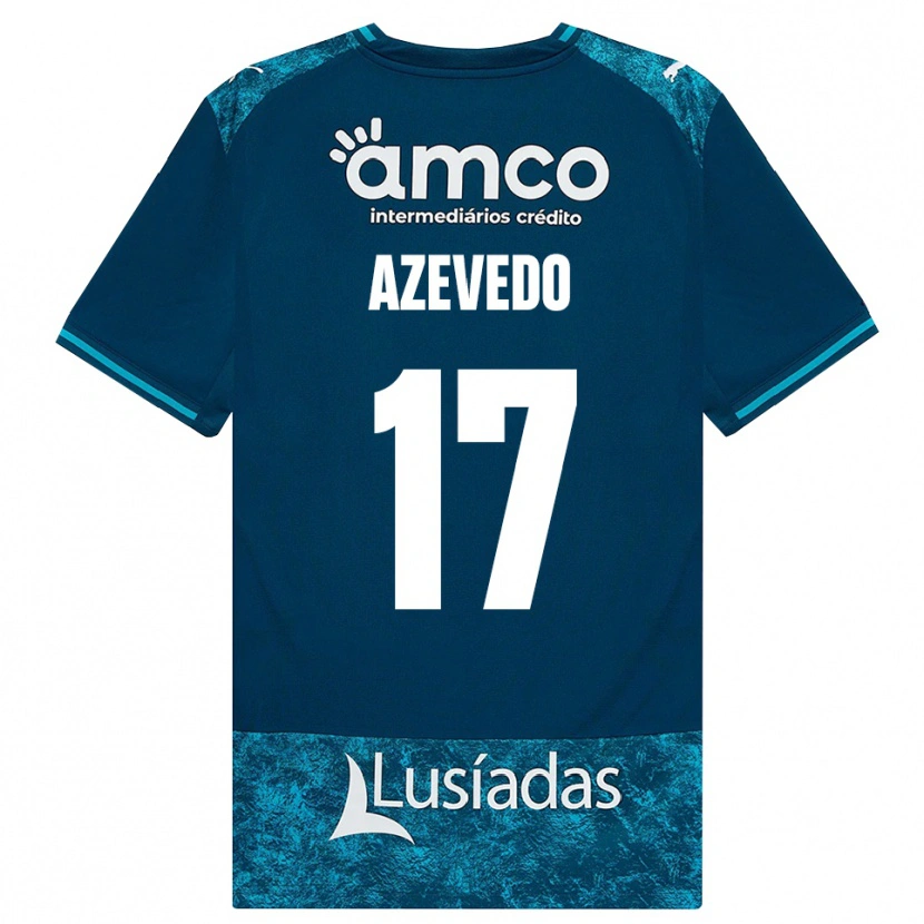 Danxen Criança Camisola Mariana Azevedo #17 Darkslategray Mediumturquoise Alternativa 2026/27 Camisa