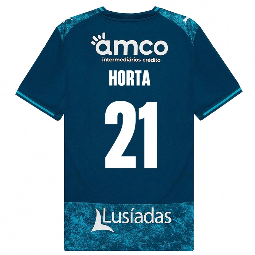 Danxen Criança Camisola Ricardo Horta #21 Darkslategray Mediumturquoise Alternativa 2026/27 Camisa