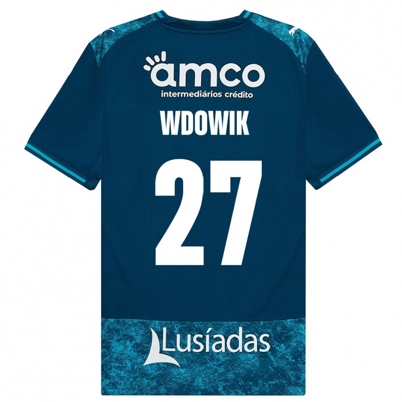 Danxen Criança Camisola Bartlomiej Wdowik #27 Darkslategray Mediumturquoise Alternativa 2026/27 Camisa