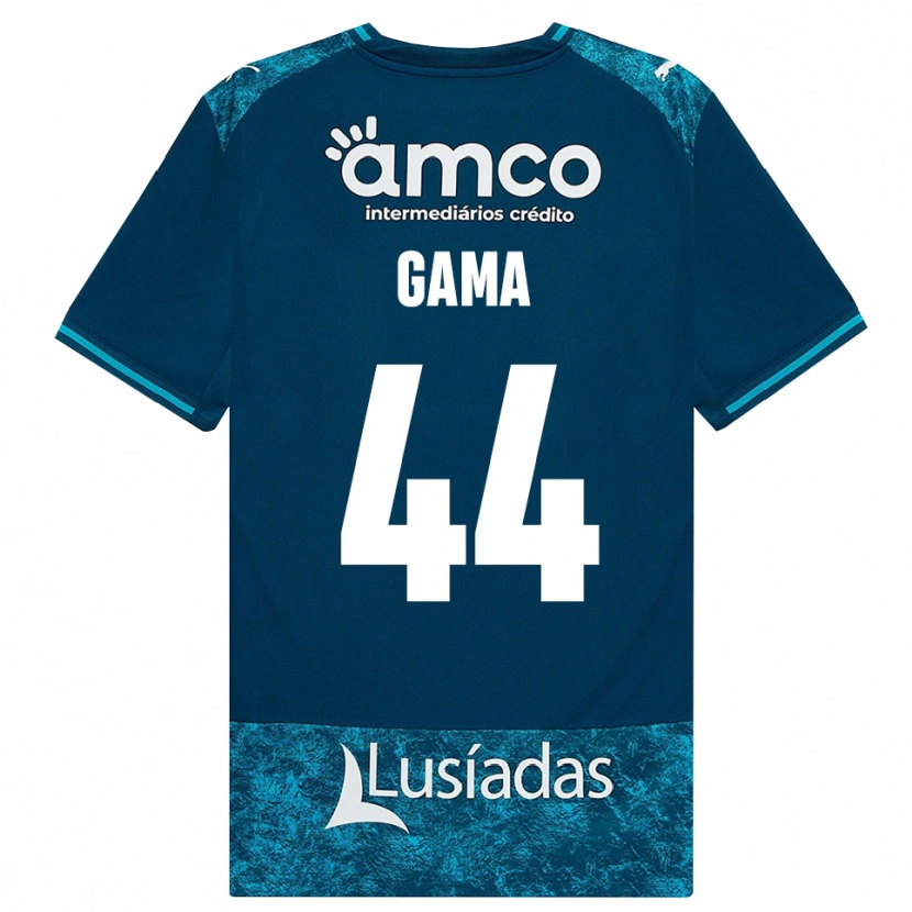 Danxen Criança Camisola Dinis Gama #44 Darkslategray Mediumturquoise Alternativa 2026/27 Camisa