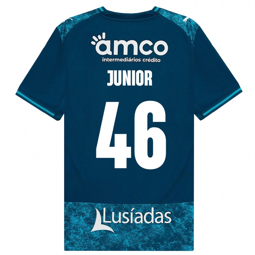 Danxen Criança Camisola Mário Junior #46 Darkslategray Mediumturquoise Alternativa 2026/27 Camisa