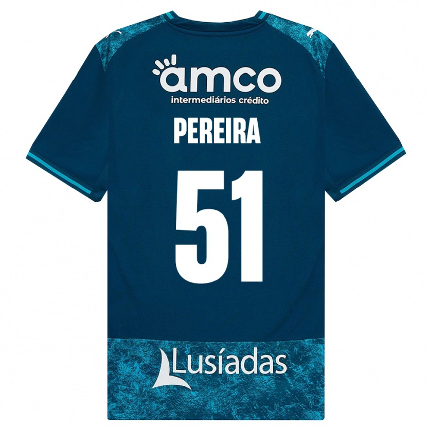 Danxen Criança Camisola Evy Pereira #51 Darkslategray Mediumturquoise Alternativa 2026/27 Camisa