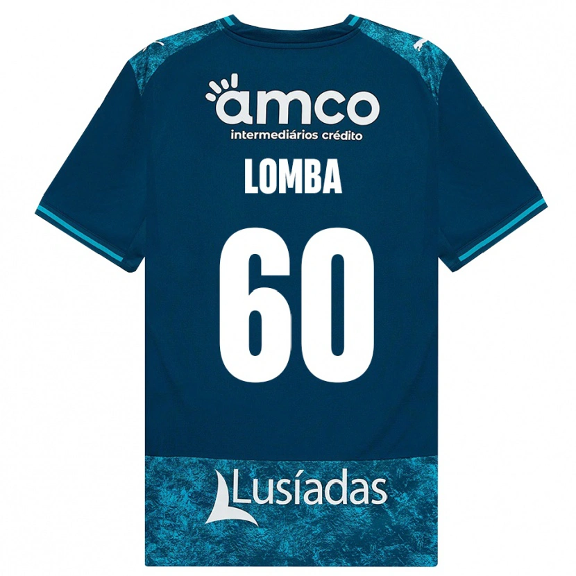 Danxen Criança Camisola João Lomba #60 Darkslategray Mediumturquoise Alternativa 2026/27 Camisa