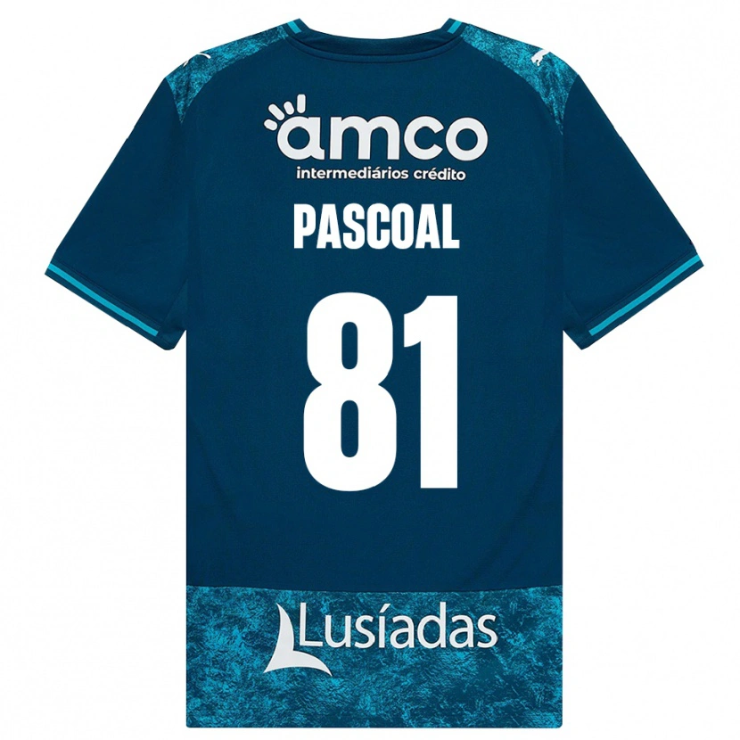 Danxen Criança Camisola Fodé Pascoal #81 Darkslategray Mediumturquoise Alternativa 2026/27 Camisa
