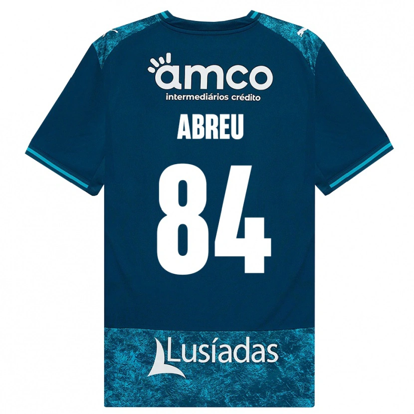Danxen Criança Camisola Rodrigo Abreu #84 Darkslategray Mediumturquoise Alternativa 2026/27 Camisa