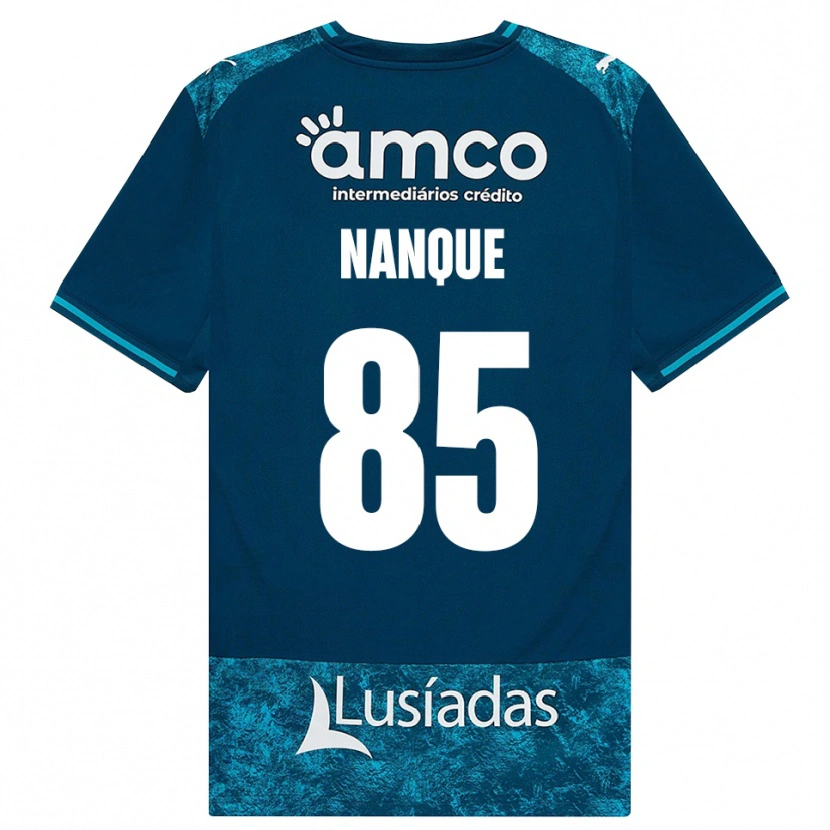 Danxen Criança Camisola Edgar Nanque #85 Darkslategray Mediumturquoise Alternativa 2026/27 Camisa