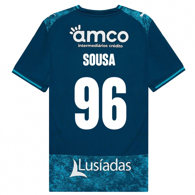 Danxen Criança Camisola Afonso Dias Sousa #96 Darkslategray Mediumturquoise Alternativa 2026/27 Camisa