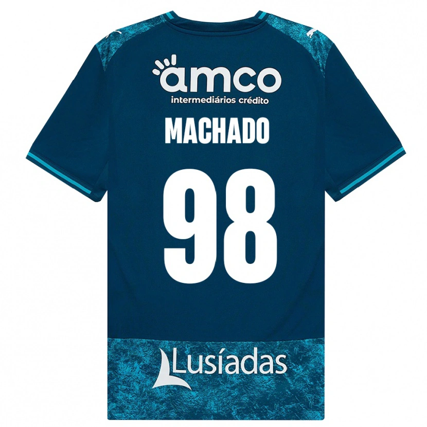 Danxen Criança Camisola Gonçalo Machado #98 Darkslategray Mediumturquoise Alternativa 2026/27 Camisa