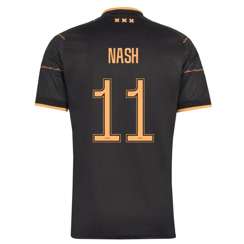 Danxen Criança Camisola Pharell Nash #11 Preto Laranja Alternativa 2026/27 Camisa