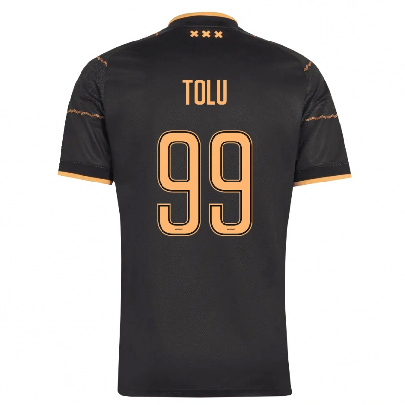 Danxen Criança Camisola Tolu Arokodare #99 Preto Laranja Alternativa 2026/27 Camisa