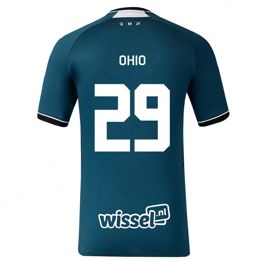 Danxen Criança Camisola Noah Ohio #29 Darkslategray Branco Alternativa 2026/27 Camisa